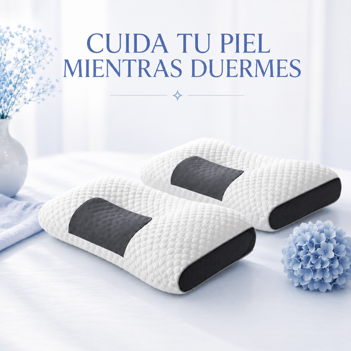 ALMOHADA ERGONÓMICA ORTOPEDICA PACK2